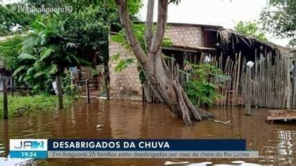 Chuvas Provocam Cheia De Rio E Mais De Fam Lias Ficam Desabrigadas