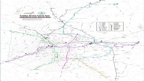 Bangalore Metro Map Timings Routes Phase 2 Stations