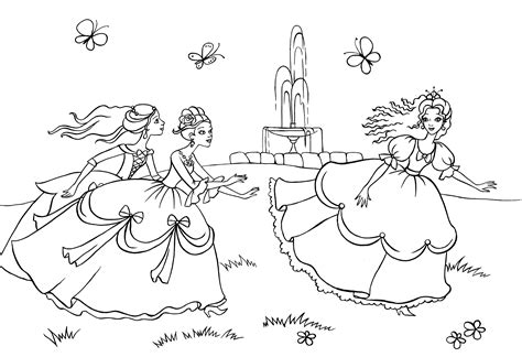 Princess Coloring Pages Game