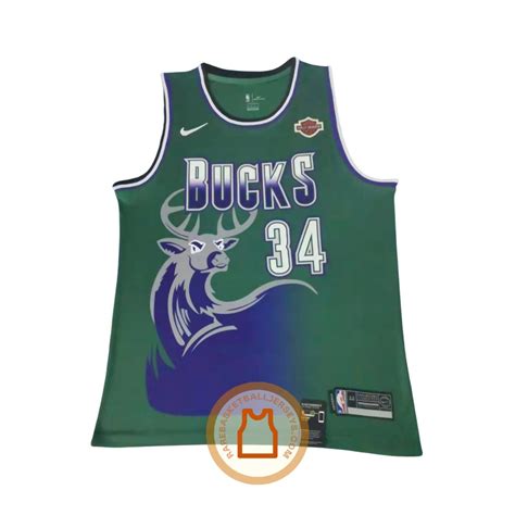 Ray Allen Milwaukee Bucks 1996-1997 Green Authentic Jersey - Rare ...