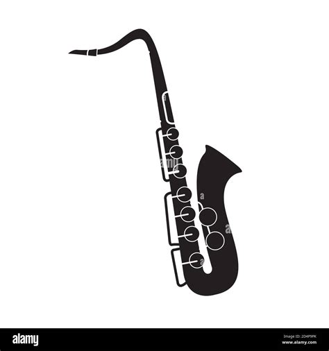 Alto Saxophone Silhouette