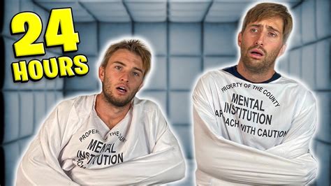 Spending 24 Hours In A Straight Jacket Youtube