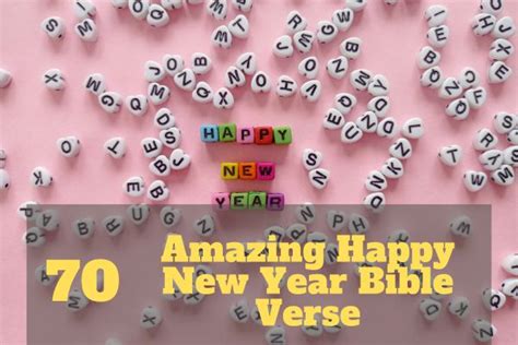 50 Amazing Happy New Year Bible Verse