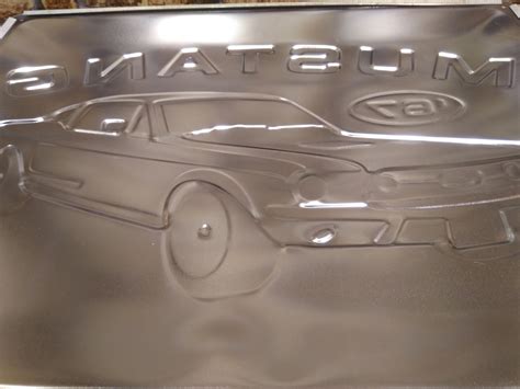 Plaque M Tal Ford Mustang Garage Atelier Les Plaques Publicitaires