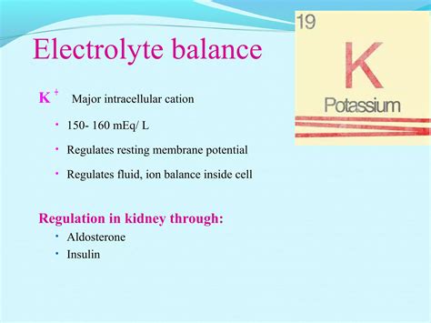 Fluids And Electrolytes Balance Ppt