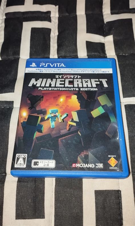 MINECRAFT PlayStationVita Edition JPN Video Gaming Video Games