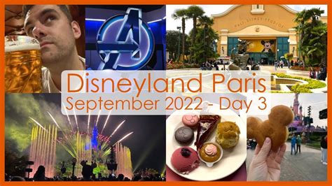 Disneyland Paris September 2022 Day Three Youtube