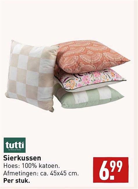 Tutti Sierkussen Aanbieding Bij ALDI 1Folders Nl