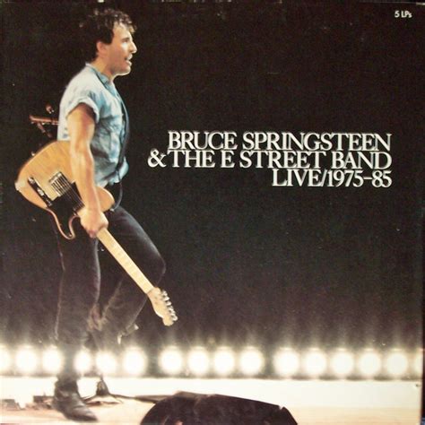 Bruce Springsteen Live 1975 85 (Vinyl Records, LP, CD) on CDandLP