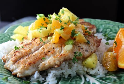 Yellowtail Snapper And Citrus Salsa My Delicious Blog