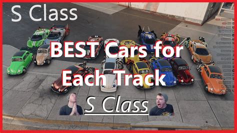 Vol2 S Class Top Cars For Each Track Lap Times And Non Meta Options