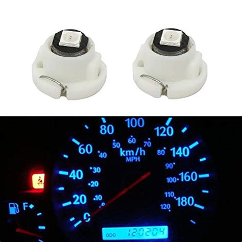 Wljh X Ice Blue T Neo Wedge Smd Mm Base Led Car Instrument