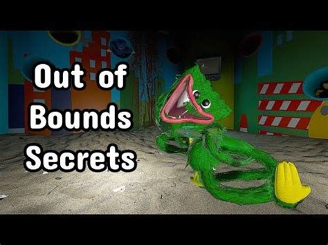 Finding Out of Bounds Secrets in Chapter 2 - Poppy Playtime - YouTube Poppy Merch, Play Time ...