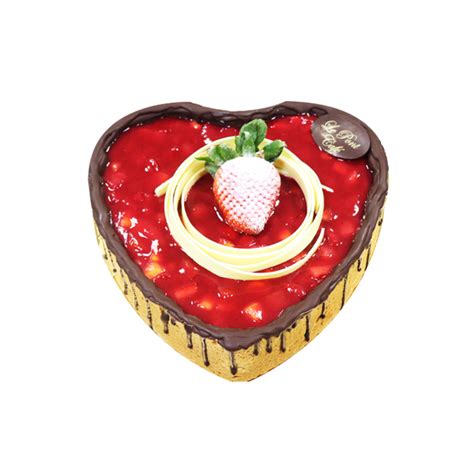 Creambrulee Heart Shape Cake Lepontcafe