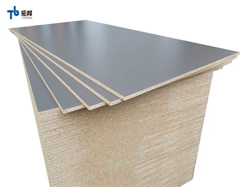 Laminated Particle Board Laminated Chipboard For Furniture Usage