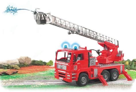 MAN TGA Fire Engine With Ladder Water Pump And Light Sound Module By