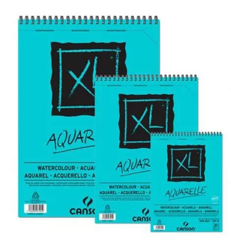 Block Canson Xl Aquarelle Tamaño A3 300 Gramos 30 Hojas Envío gratis