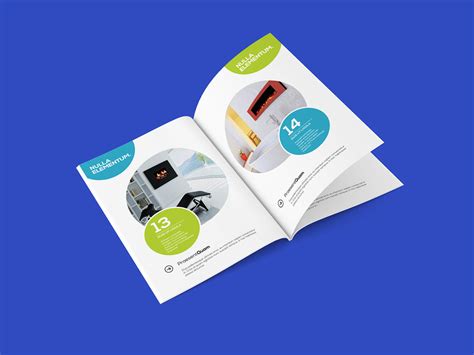 Free A5 Multipage Brochure Magazine Mockup Psd Set Good Mockups