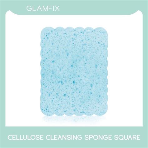 Jual GLAMFIX Squared Cellulose Cleansing Sponge Shopee Indonesia