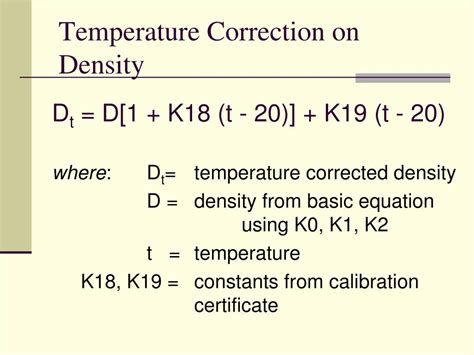 PPT GAS DENSITY S G MEASUREMENT PowerPoint Presentation Free