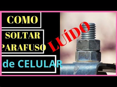 COMO REMOVER PARAFUSO ESPANADO LUÍDO DE IPHONE E DE QUALQUER CELULAR