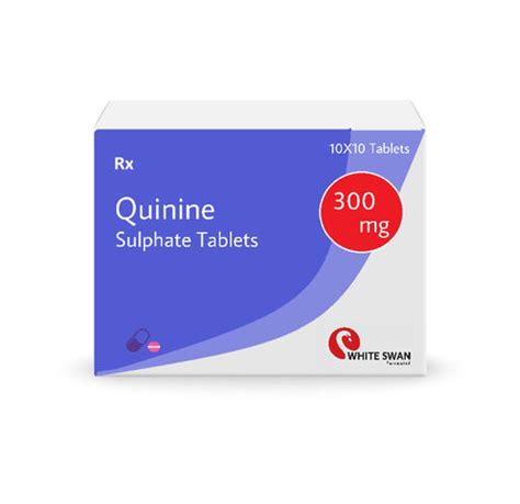 Quinine Quinine Sulphate 300mg 28 Tablets 57 OFF