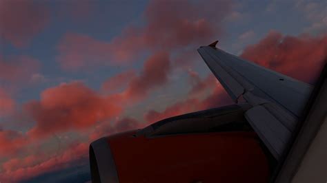 Stunning Sunrise Departure From Belfast Egaa Fenix A Msfs