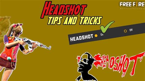 Free Fire One Tap Headshot Tips And Tricks How To Take One Tap Drag