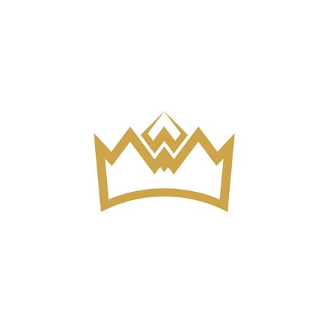 Crown Logo Vector Template design 23006916 Vector Art at Vecteezy