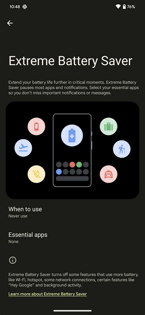 How To Enable Extreme Battery Saver Mode On Pixel
