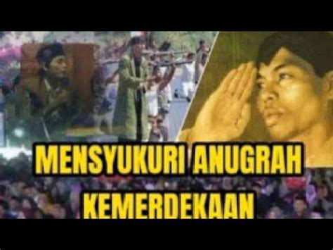 Gus Iqdam Anugerah Kemerdekaan Tdk Akan DiAngkat Kecuali Rusaknya