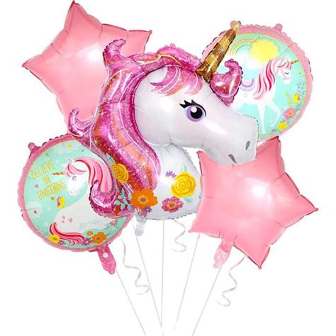 Licorne Balloon Arc En Bouquet Th Me Party Enfants Anniversaire Filles