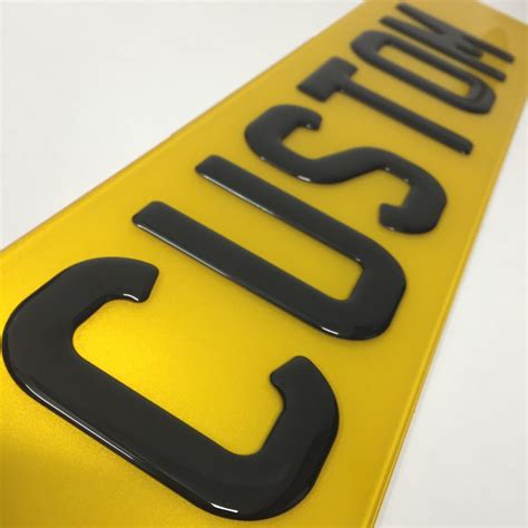 3d Printed Number Plates Printable Online