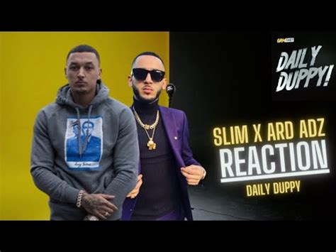 Slim X Ard Adz Daily Duppy REACTION YouTube