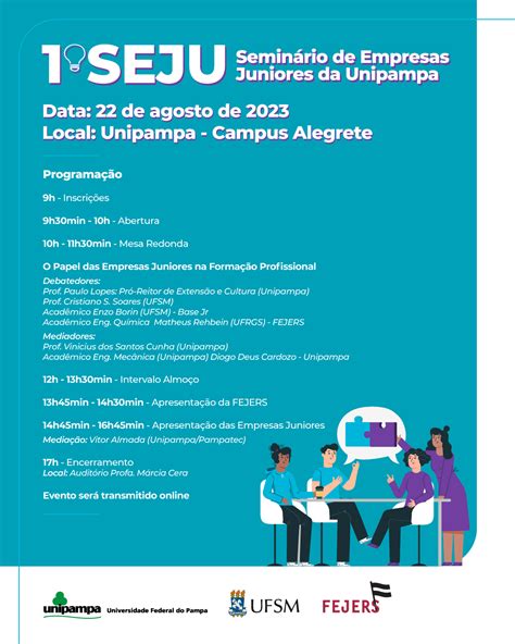 Unipampa realiza I Seminário de Empresas Juniores Unipampa