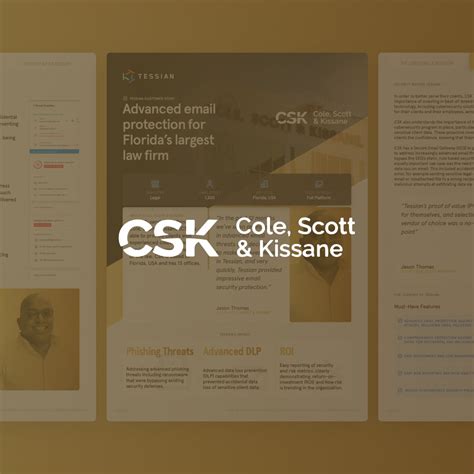 Customer Story Cole Scott And Kissane Tessian