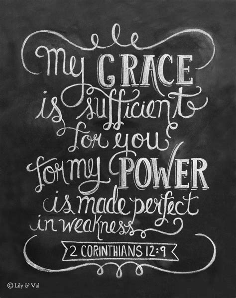 Sufficient Grace