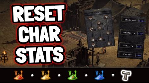 Reset Skill And Stat Points In Diablo 2 Resurrected YouTube