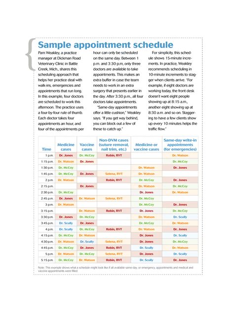 Doctor Appointment Templates At