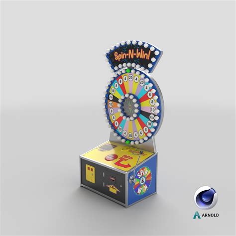 3d Spin And Win Arcade Game Turbosquid 1981789