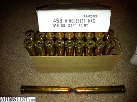 Armslist For Sale Winchester Magnum Rounds Grain Soft Point