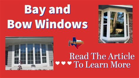 Bay And Bow Windows Conservation Construction Of Houston