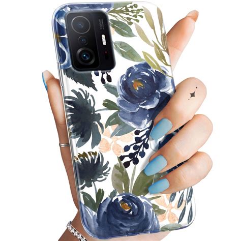 Etui Do Xiaomi 11T 5G 11T Pro 5G Wzory Kwiaty Kwieciste Flower