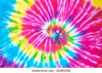 Rainbow Spiral Tie Dye Pattern Background Stock Photo 361892330 ...