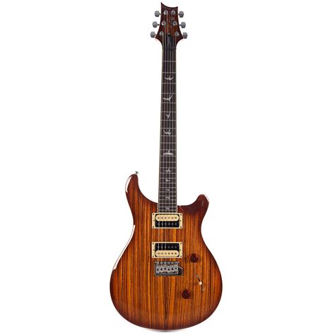 Prs Se Custom 24 Exotic Top Zebrawood Vintage Sunburst Chicago Music