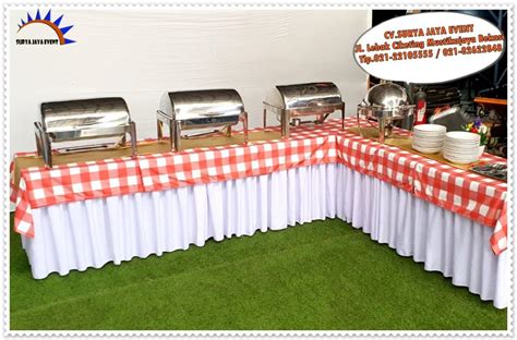 Meja Catering Pusat Sewa Alat Pesta Lengkap Jakarta Bekasi