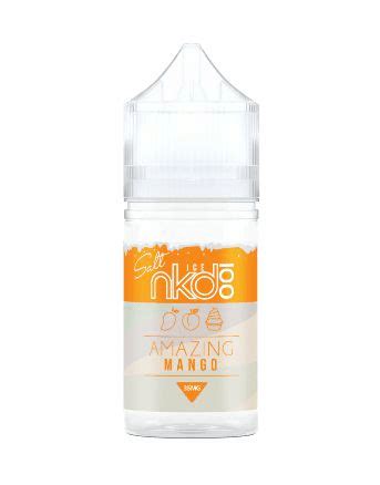 Amazing Mango Ice Salt By Naked Melhores Juices Vapes E Pod System