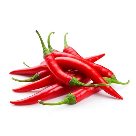 A Bunch Of Chili Pepper Red And Hot Pepper Premium AI Generated Image