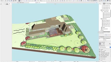 Archicad Tutorial Images On Meshes For Site Plans Youtube