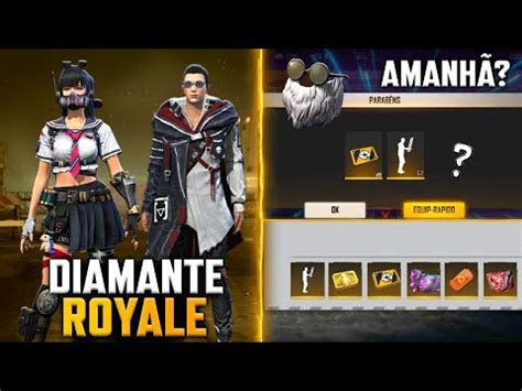 AMANHÃ PRÊMIOS DA FFCS EMOTE E SALAS PRÓXIMOS DIAMANTE ROYALE LOJA